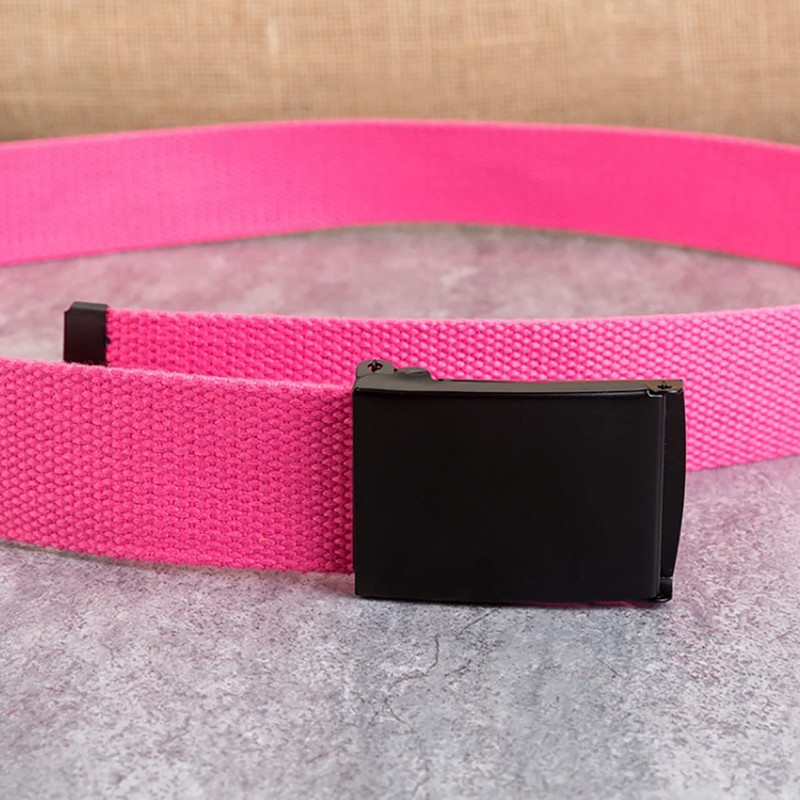 CHROME CRANE BLT054 Men's Waist Belt, Nylon, Plain, Buckle Design,