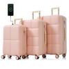 SVRCK Travel in Style with Luggage Set of 3, 20-inch