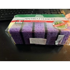 domi 180pcs Sponge/Sponges Scrubber for Stainless Steel Glass Plastic Non-Stick