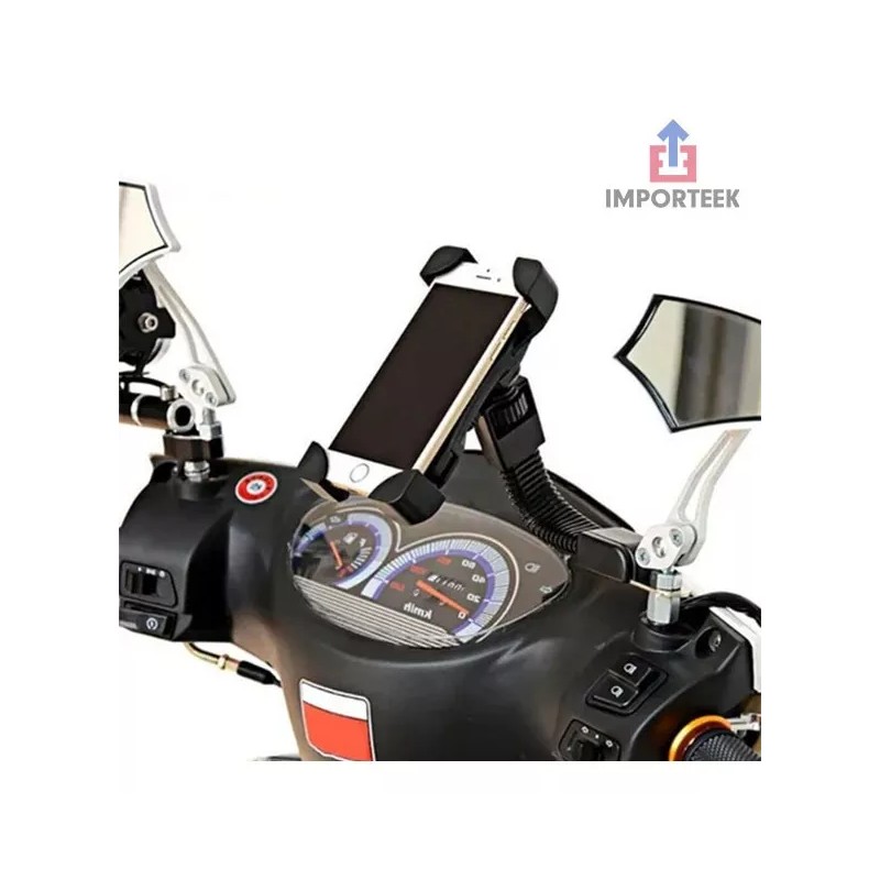 Importeek Soporte Base Sujetador De Celular Universal Bicicleta Motos