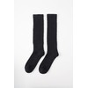 Yomandamor Men's Black Calf Socks, Set of 4, Lightweight, Breathable,