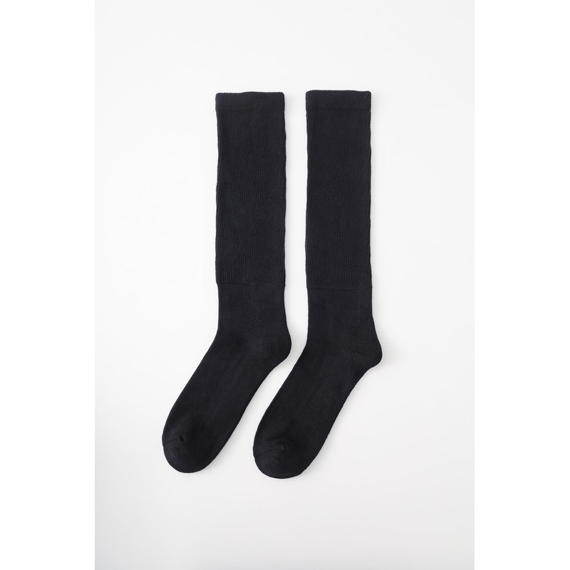 Yomandamor Men's Black Calf Socks, Set of 4, Lightweight, Breathable,