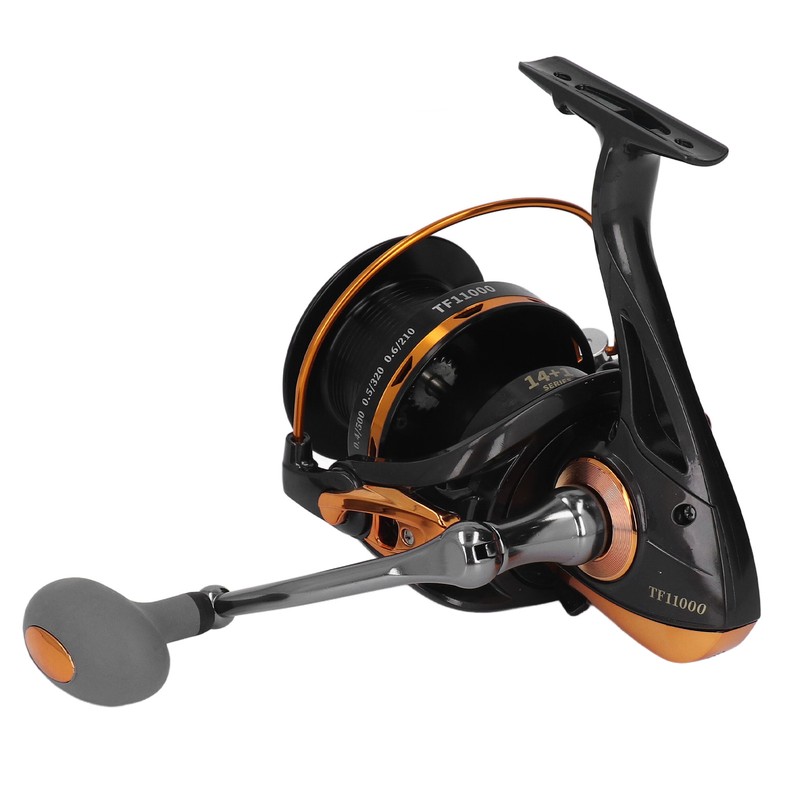 Spinning Fishing Reel Large Capacity Gapless Structure Spinning Reel for