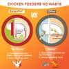 ZenxyHoC No Waste Chicken Feeders and Waterers - 6 Set