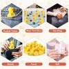Jenaai 30 Pcs Funny Finger Rubber Ducks Bulk