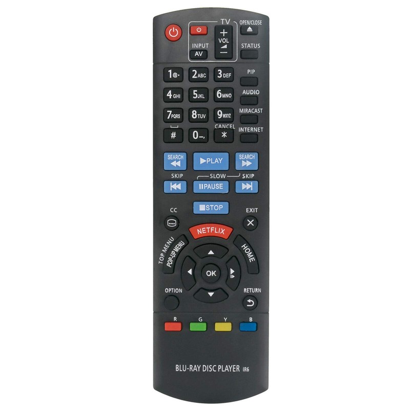 N2QAYB000953 Remote for Panasonic Blu-ray Player DMP-BDT360 DMP-BDT361