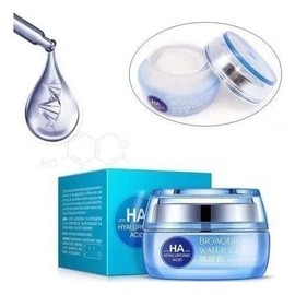 Bioaqua Crema Antiedad con Ácido Hialurónico, Suaviza Líneas de Expresión