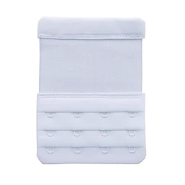 YARBAR Bra Extender 4 Hook, Elastic Bra Strap Extenders (4 Pieces, 4 Hook 3/4 inch Spacing)