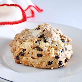 Poppie's Dough Fresh Baked Scone Basket (13 Pieces) (Chocolate Chip)