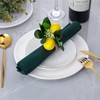 Simulation Lemon Napkin Ring Napkin Ring Holder Furniture Restaurant Table