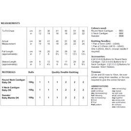 james brett girls cardigan jb027 knitting pattern