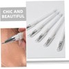 WOONEKY Tattoo Pens Kit 5 Pens 10 Refills Waterproof Pen