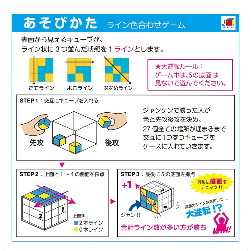 Shoyo Japan SJ-T01-01 JOYCUBE Line Cubic Standard