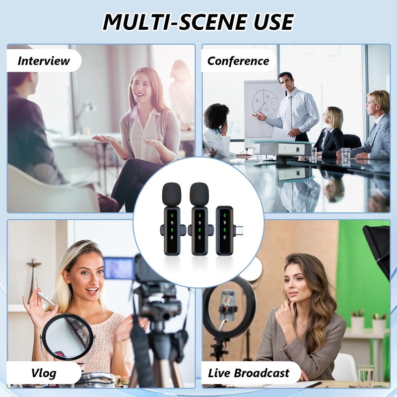 flintronic Wireless Lavalier Microphone