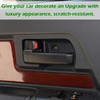 LLKUANG Interior Door Handle Protector Trim Cover for Toyota FJ