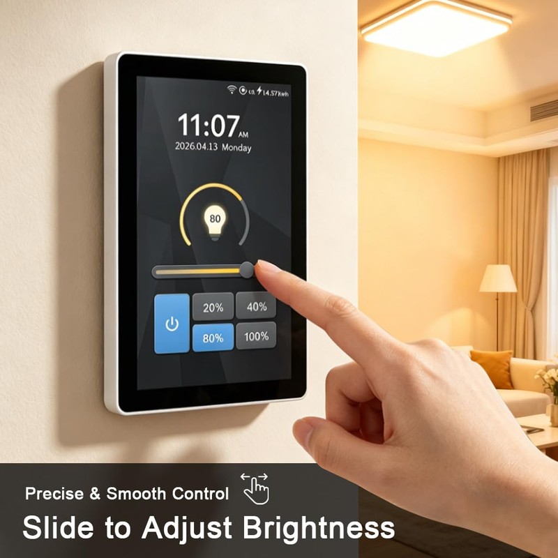 LANBON L10 Smart Dimmer Switch with 4.5" LCD Touch Screen,