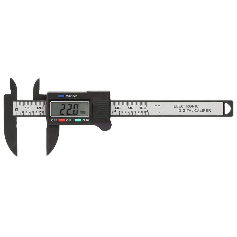 0 100 mm Imperial Metric Digital Caliper Large LCD Display
