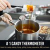 CRAFT911 Candy Thermometer with Pot Clip - Deep Fry Oil