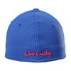 Black Clover Flex Waffle 15 S/M Royal Blue Hat with