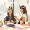 Hooqict Birthday Crowns for Kids Classroom 30 Pack Party Hats