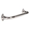 AquaSense Knurled Chrome Grab Bar with Rotating Flange, 24 Inches/60.96