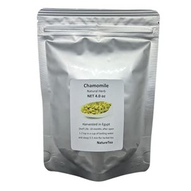 Chamomile - Matricaria recutita Dried Loose Flower By Nature Tea (1 oz)