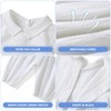 Booulfi Baby Boy Romper Christening Outfits for Boys Long Sleeve