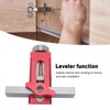 Aluminum Cabinet Door Installation Positioner, Adjustable Cabinet Hardware Jig, Cabinet