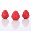 24Pcs Lip Balm Lovely Strawberry Shaped Moisturizing Plant Extracts Box