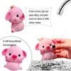 funnysquee Pink Pig Squishies Toy Stress Relief Kawaii Soft Animal