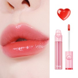 YNM Heart Jelling Tint (03 PAPAYA JELLING, 0.09 oz) Korean Lip Tint, Long-Lasting Color, Vivid Color