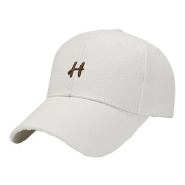 Buzz Selection CAP222 Cap, Hat, Brim, Logo, Casual, Cool, Men's, Women's,, white