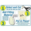 Instant Smile Emergency Temporary Tooth Replacement Kit -Dark