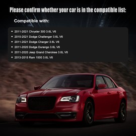 YYHHZZ Alternator Compatible with Chrysler 300 2011-2021 3.6L V6, Grand Cherokee 2011-2020 3.6L V6, Ram 1500 2013-2015 3.6L V6, Alternator Replacement for 4801778AF 56029789AA 11598N