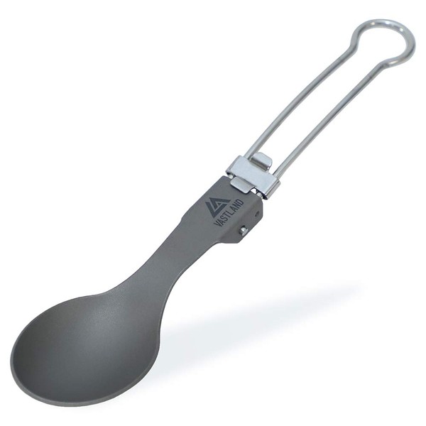 VASTLAND Titanium Cutlery Spoon Folding