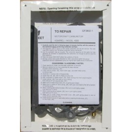 Automotive aftermarket Ford Motorcraft 4300 Autolite Carburetor kit  Mustang 289 302 351w 400 429 460