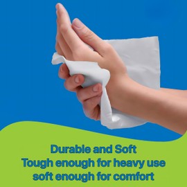 Pokanic Paper Hand Towel [1 Roll] White [8" x 350 ft] 1 Ply Hardwound Universal 100% Recycled Fiber Compatible with Tork Dispensers Restrooms Kitchen (White, 8" x 350 ft)