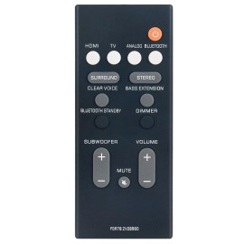 Unbranded FSR78 ZV28960 Replace Remote for Yamaha Soundbar YAS-106 YAS-107 YAS-207 ATS1060