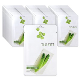 Eunyul Cucumber Daily Care Sheet Mask, 1 pack, 30 pieces / 은율 오이 데일리 케어 시트 마스크, 1개입, 30개