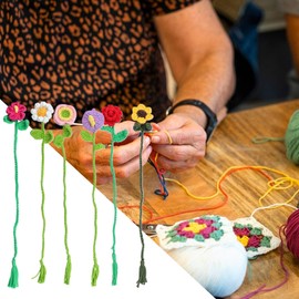 Crochet Kit for Beginners,Crochet Curtains Straps Kit | Easy-to-Learn Crocheting Accessory for Kids Teens Men Women Experts Crafting Projects