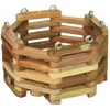 Sun Bulb 51720 Better GRO Octagon Cedar Basket, 8" (Single