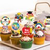 Generic 24Pcs Multicolored Kindergarten Graduation Cupcake Toppers