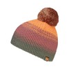 Ziener Kids ISHI Hat | Warm Knitted Tri-Colour Apricot S