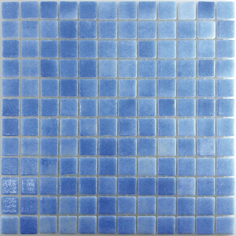 Glass Swimming Pool Mosaic Antonio Sky Blue Kitchen Back Wall