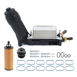 MOCA Oil Cooler Housing fit 2013 for Ram 1500 3.6L, 11-13 for Jeep Grand Cherokee, 11-13 for Chrysler 200/300, 11-13 for Dodge Avenger/Challenger/Charger/Durango/Grand Caravan/Journey 3.6L