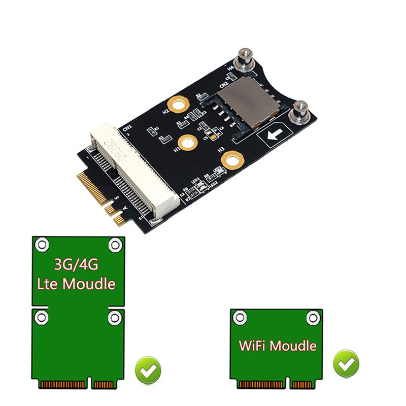 M.2 to Mini PCIE Adapter A/E Key 3G 4G WIFI