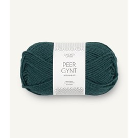 Sandnes Garn Peer Gynt Approx. 91 m Col. 7281 Dyp Petrol 50 g