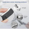 Crevice cleaning brush
