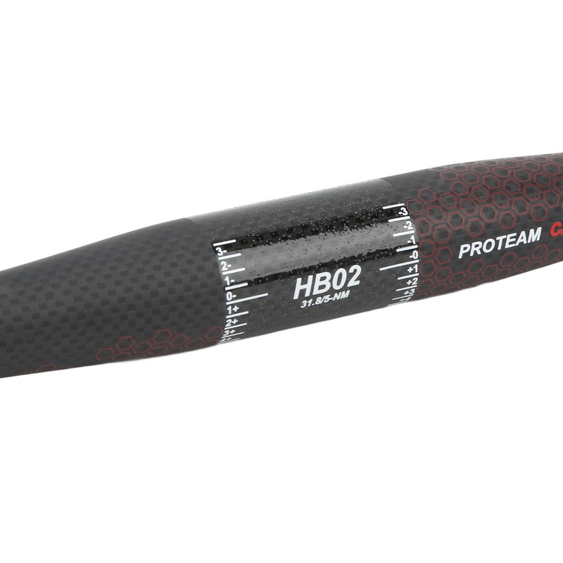760mm Mountain Bike Riser Handle Bar 3K Carbon Fiber Construction
