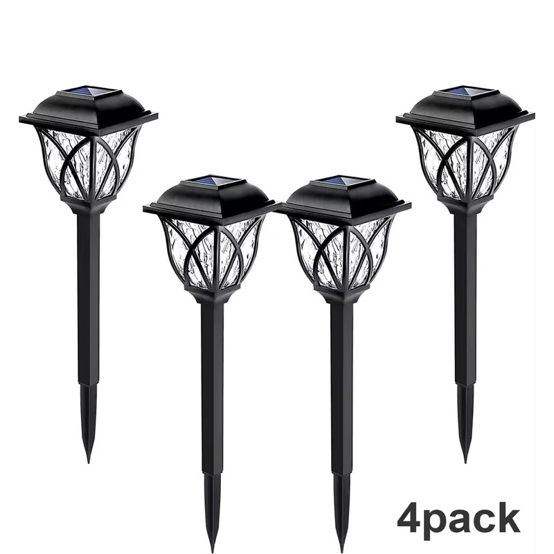 Solar Stake Light Outdoor Waterproof LED Garden Pathway Lights